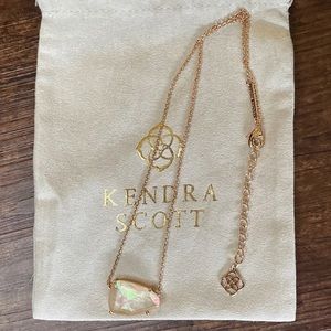 Rose Gold Kendra Scott Necklace